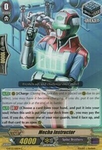 Mecha Instructor Card Front