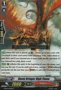 Doom Bringer High Flame Card Front