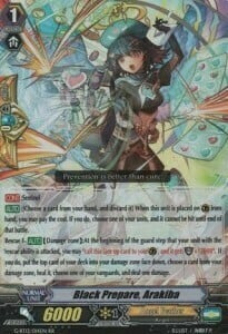 Black Prepare, Arakiba [G Format] Card Front