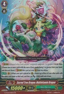 Sacred Tree Dragon, Multivitamin Dragon Card Front