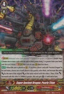 Pearly Titan, Super Drago Antico Card Front