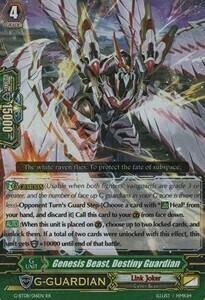 Genesis Beast, Destiny Guardian Card Front