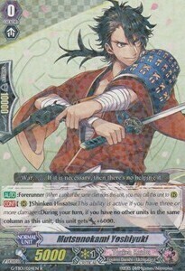 Mutsunokami Yoshiyuki Card Front