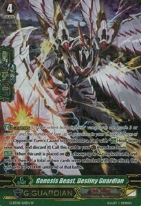 Genesis Beast, Destiny Guardian Card Front