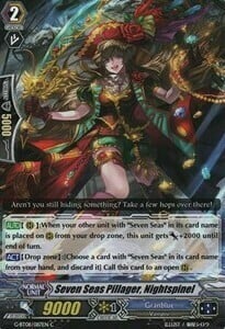 Seven Seas Pillager, Nightspinel [G Format] Card Front