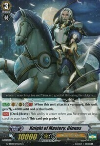 Knight of Mastery, Glenus [G Format] Frente