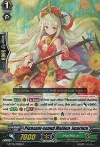 Pleasant-sound Maiden, Imarlute [G Format] Card Front