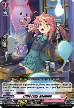 Little Lady, Helmina [D Format] Card Front