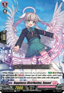 Happiness Distribution, Danael [D Format] Card Front