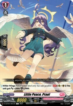 Little Peace, Prael [D Format] Card Front