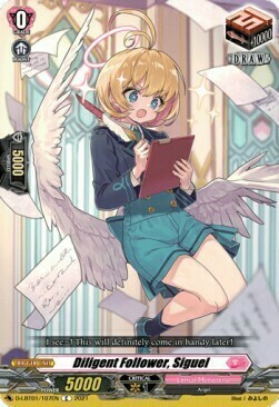 Diligent Follower, Siguel [D Format] Card Front