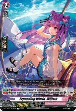 Expanding World, Wilista [D Format] Card Front