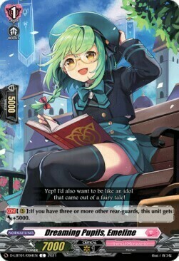 Dreaming Pupils, Emeline [D Format] Card Front