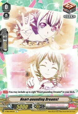 Heart-pounding Dreams! Card Front