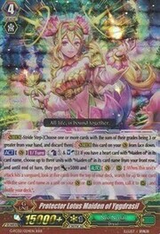 Protector Lotus Maiden of Yggdrasil [G Format]
