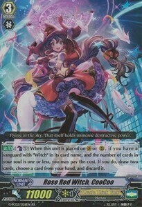 Rose Red Witch, CooCoo [G Format] Card Front