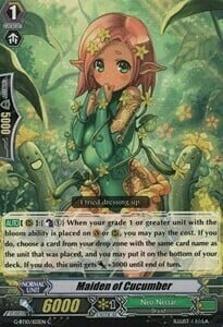 Maiden of Cucumber [G Format] Frente