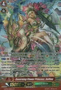 Governing Flower Princess, Selfina Card Front