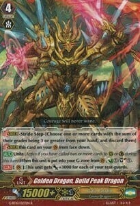 Golden Dragon, Build Peak Dragon [G Format] Card Front