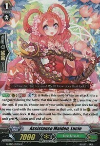 Assistance Maiden, Lucie [G Format] Card Front