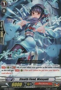 Stealth Fiend, Watayuki [G Format] Card Front