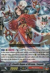 Stealth Rogue of Nirvana, Yaegaki Card Front