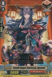 Stealth Rogue of Beauty, Agemaki [G Format] Card Front