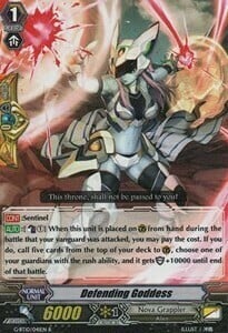 Defending Goddess [G Format] Frente