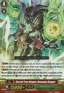 Sacred Tree Dragon, Resonate Dragon [G Format] Card Front