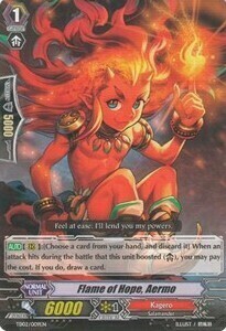 Flame of Hope, Aermo [G Format] Card Front