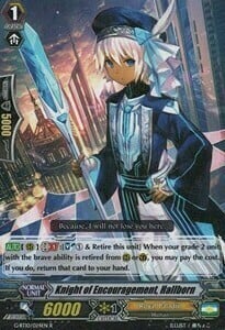 Knight of Encouragement, Hallborn [G Format] Card Front