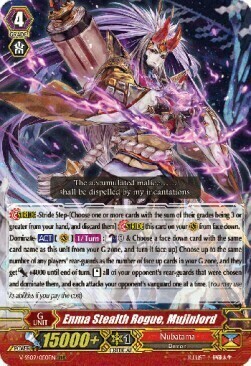 Enma Stealth Rogue, Mujinlord [G Format] Card Front