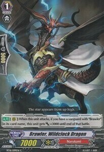 Brawler, Wildclock Dragon [G Format] Card Front