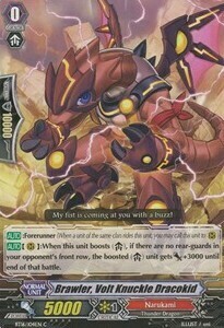 Brawler, Volt Knuckle Dracokid [G Format] Frente