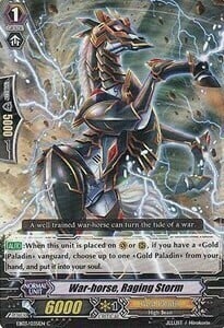 War-horse, Raging Storm [G Format] Frente