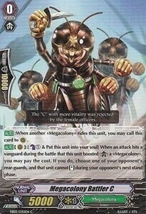 Megacolony Battler C [G Format] Card Front