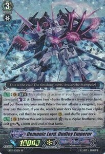 Demonic Lord, Dudley Emperor Card Front