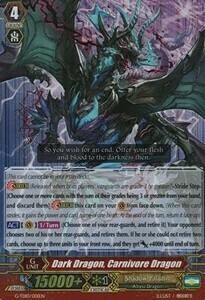 Dark Dragon, Carnivore Dragon [G Format] Card Front