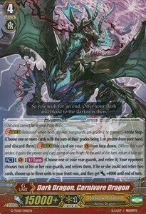 Dark Dragon, Carnivore Dragon [G Format] Frente