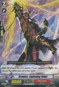 Brawler, Lightning Rider Card Front