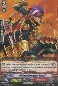 Violent Brawler, Shuki [G Format] Card Front