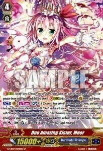 Duo Amazing Sister, Meer [G Format] Card Front