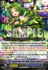 Brand-New-PR♥ISM, Glister Emeral Card Front