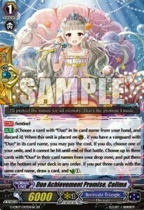 Duo Achievement Promise, Colima [G Format] Card Front