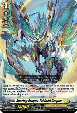 Soaring Dragon, Prideful Dragon Card Front