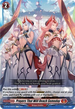 Prayers That Will Reach Someday [D Format] Card Front