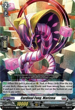 Cardinal Fang, Marizma [D Format] Card Front