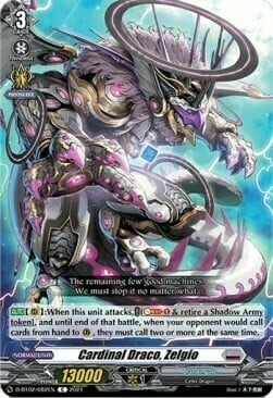 Cardinal Draco, Zelgio [D Format] Card Front