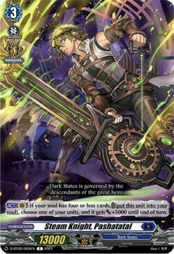 Steam Knight, Pashatatal [D Format] Card Front