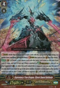 Supremacy True Dragon, Claret Sword Helheim [G Format] Card Front